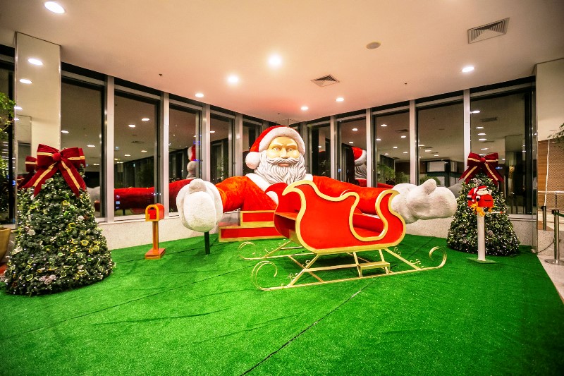 “Natal Nevado” é o tema da decoração de Natal do ShoppingSantaÚrsula