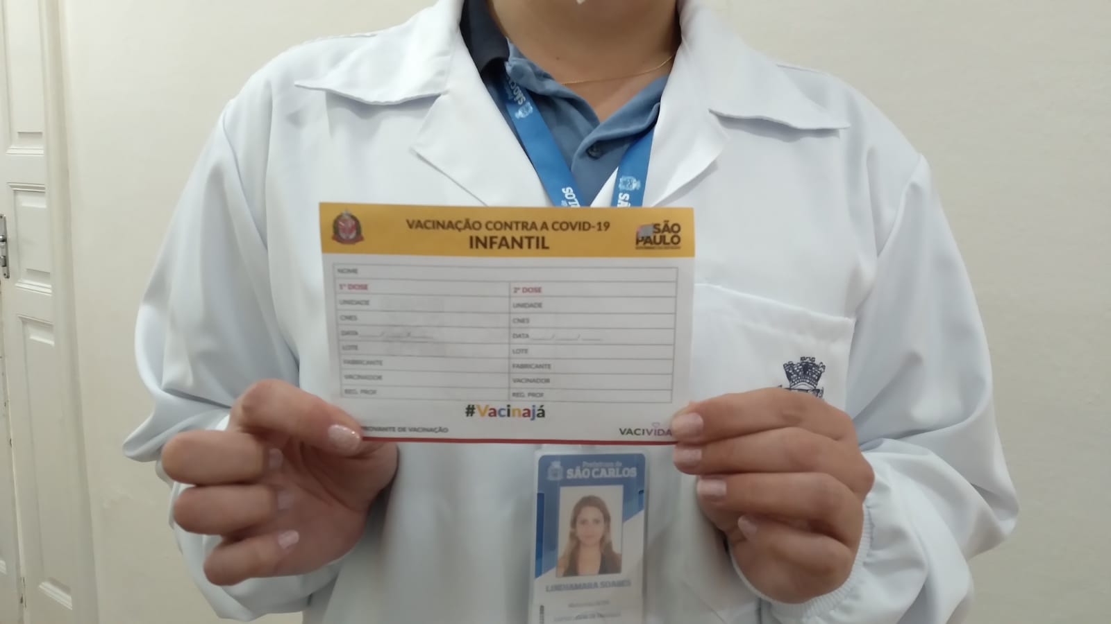 Doses da vacina infantil são entregues em São Carlos